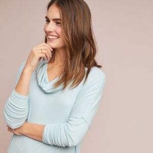 Samara Cowl Neck Tunic- mint